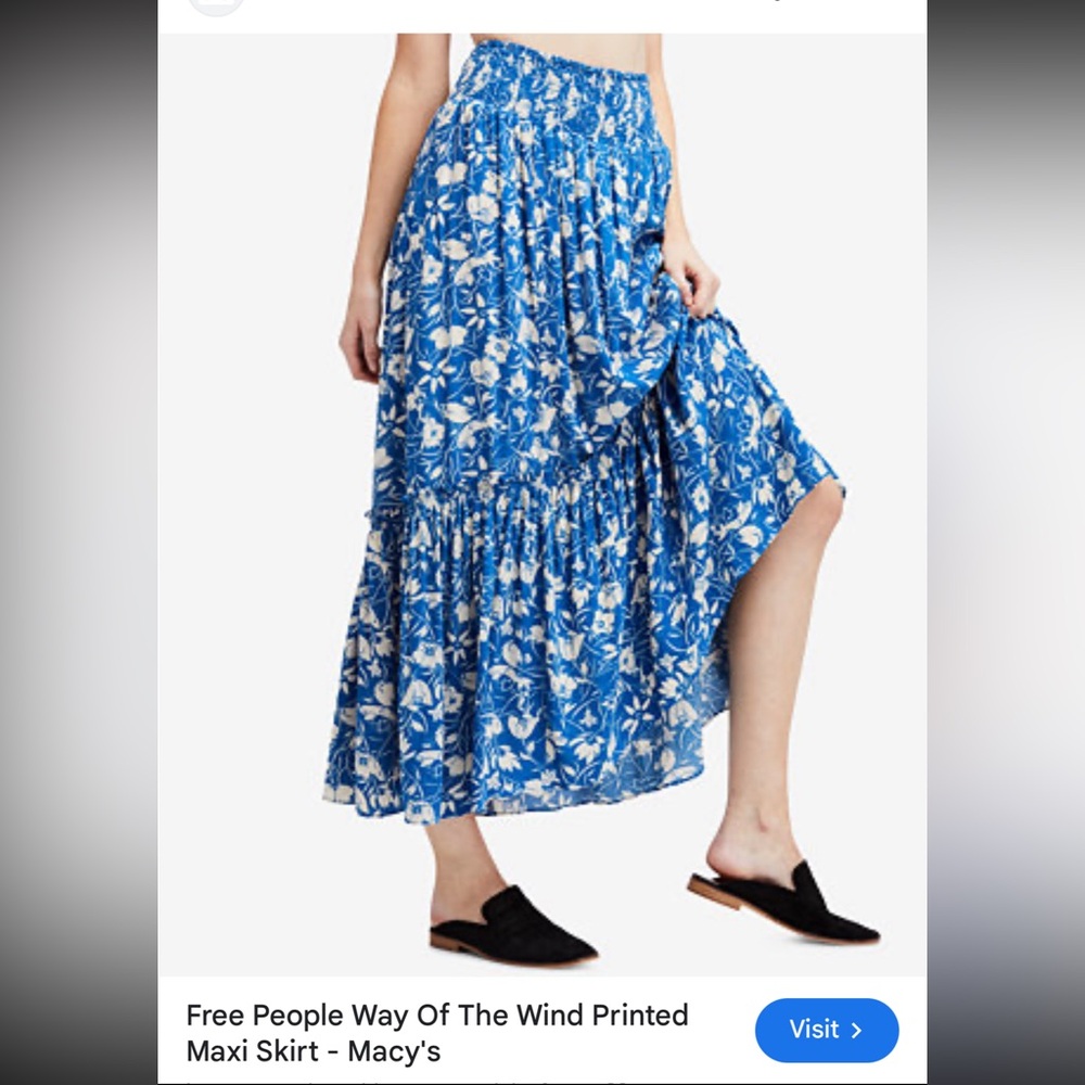 Free people way of the wind skirt